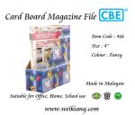Card Board Magazine File 416